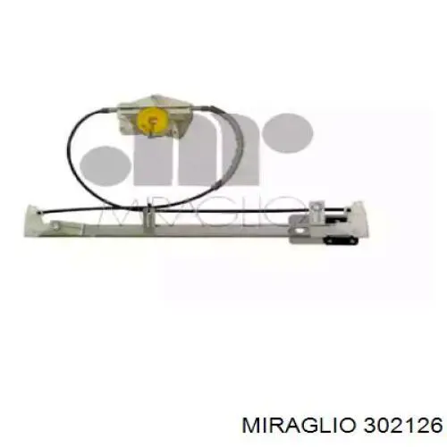 302126 Miraglio Mecanismo de elevalunas de la puerta trasera derecha