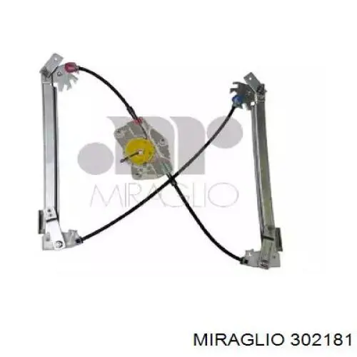 302181 Miraglio Mecanismo de elevalunas de la puerta trasera izquierda