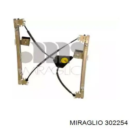 302254 Miraglio Mecanismo de elevalunas de la puerta trasera derecha