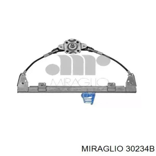 Mecanismo alzacristales, puerta trasera izquierda Fiat Panda (312, 519)