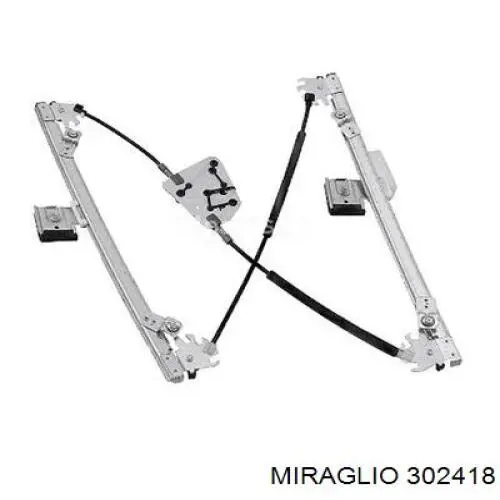 302418 Miraglio motor eléctrico, elevalunas, puerta delantera derecha