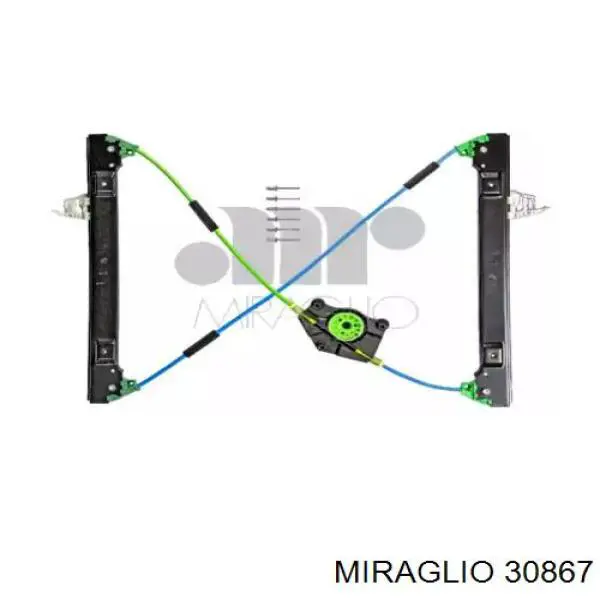 30867 Miraglio Mecanismo levanta, puerta delantera derecha