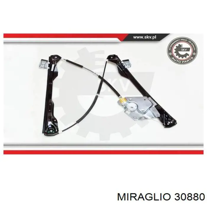 30880 Miraglio mecanismo de elevalunas, puerta delantera izquierda