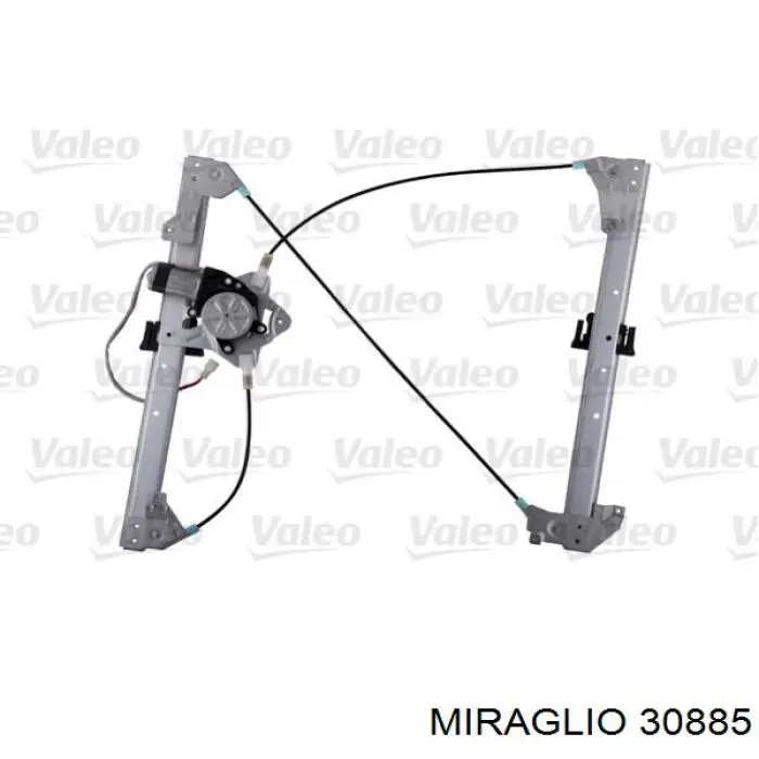 30885 Miraglio mecanismo de elevalunas, puerta delantera derecha