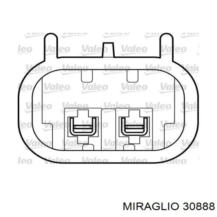 30888 Miraglio mecanismo de elevalunas, puerta delantera izquierda