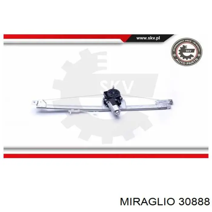 Comprar 30888 Miraglio Mecanismo de elevalunas delantero izquierdo