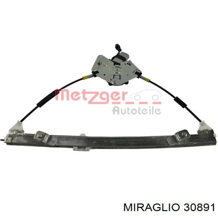 30891 Miraglio mecanismo de elevalunas, puerta delantera derecha
