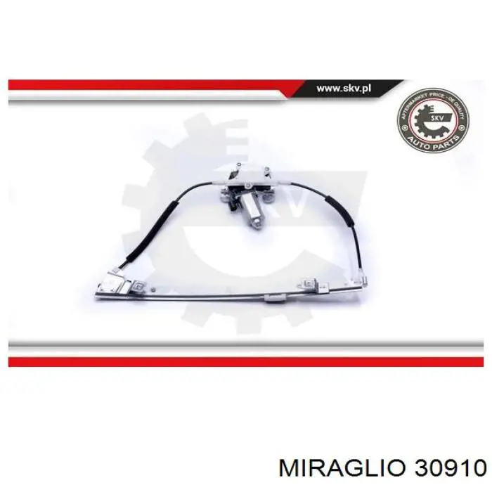 Comprar 30910 Miraglio Mecanismo de elevalunas delantero izquierdo