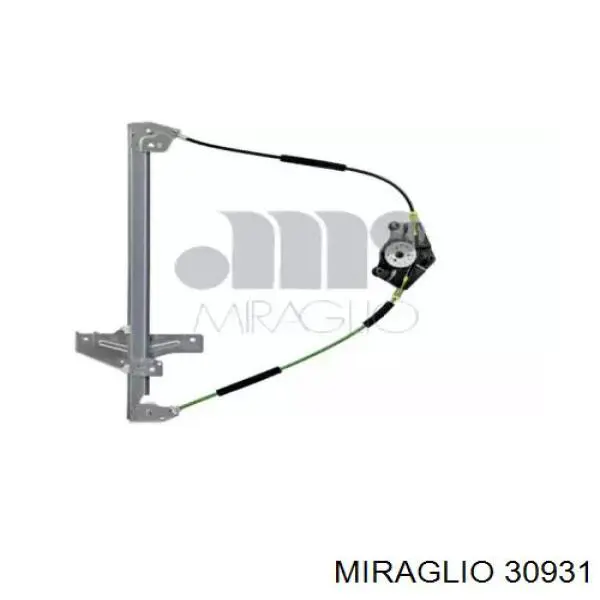 30931 Miraglio Mecanismo levanta, puerta delantera derecha
