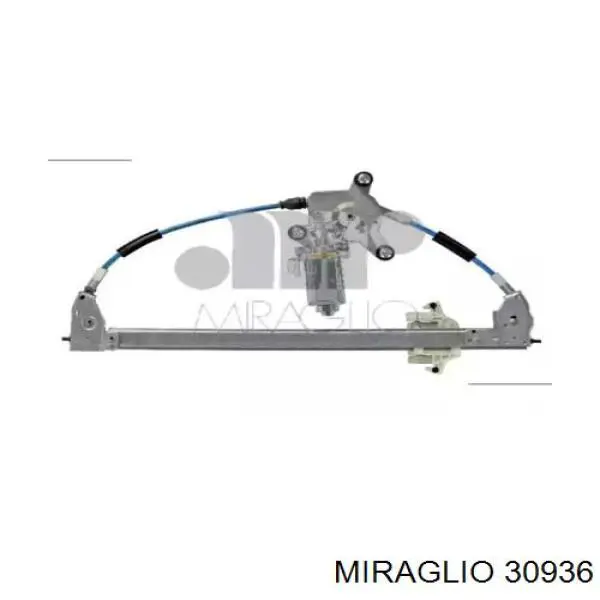 Mecanismo de elevalunas de la puerta trasera izquierda Miraglio 30936 precio, desde 81,35 EUR