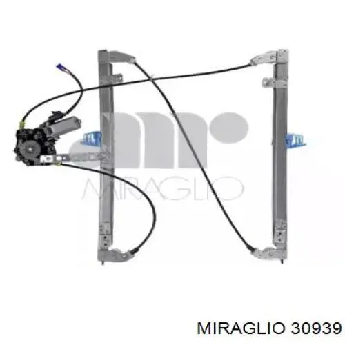 Mecanismo de elevalunas delantero derecha Miraglio 30939 precio, desde 83,76 EUR
