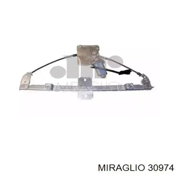 Mecanismo de elevalunas de la puerta trasera izquierda Miraglio 30974 precio, desde 75,23 EUR