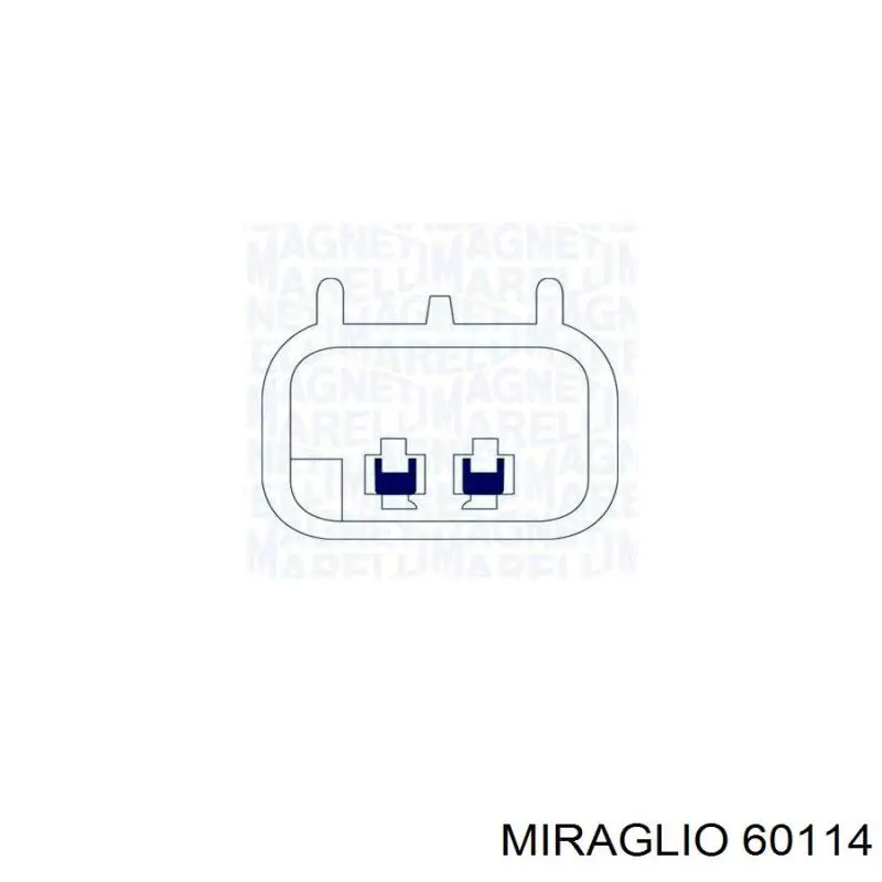 60114 Miraglio manecilla de puerta, equipamiento habitáculo, delantera