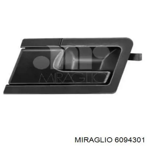 Comprar 6094301 Miraglio Manija interior de puerta delantera derecha