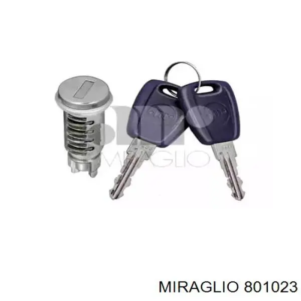 Cilindro de cerradura de maletero para Fiat Doblo (223)