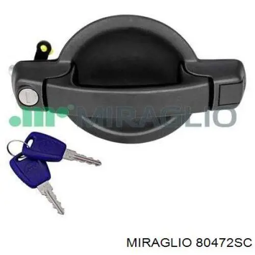 Comprar 80472SC Miraglio Manija exterior derecha de puerta corrediza