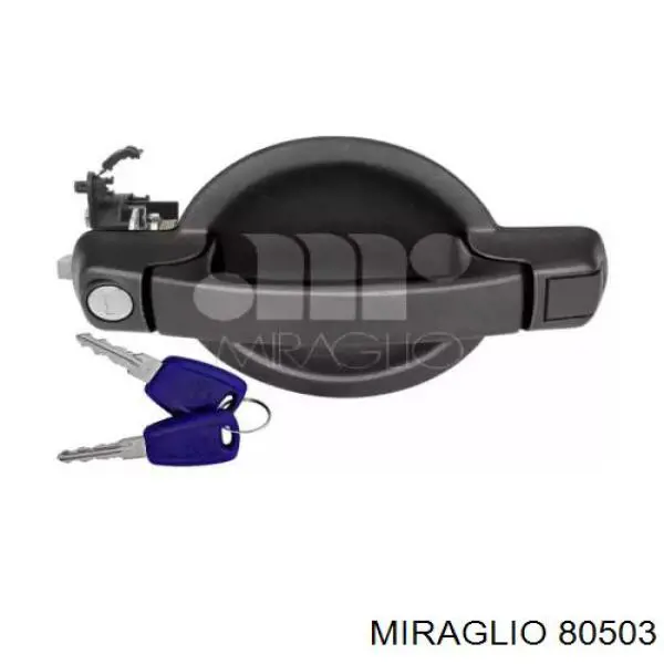 Manija exterior izquierda de puerta trasera de doble hoja Fiat/Alfa/Lancia 735309963 precio, desde 40,25 EUR