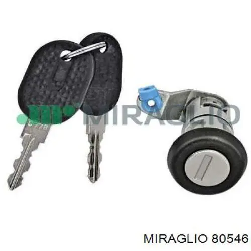 80546 Miraglio cilindro de cerradura de puerta delantera izquierda