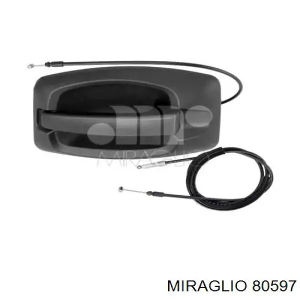 Manija exterior de puerta trasera 5801577667 Iveco