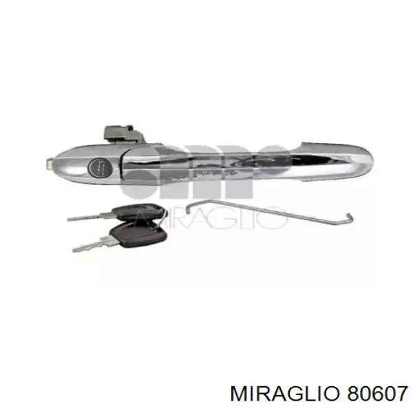 80607 Miraglio tirador de puerta exterior delantero izquierda