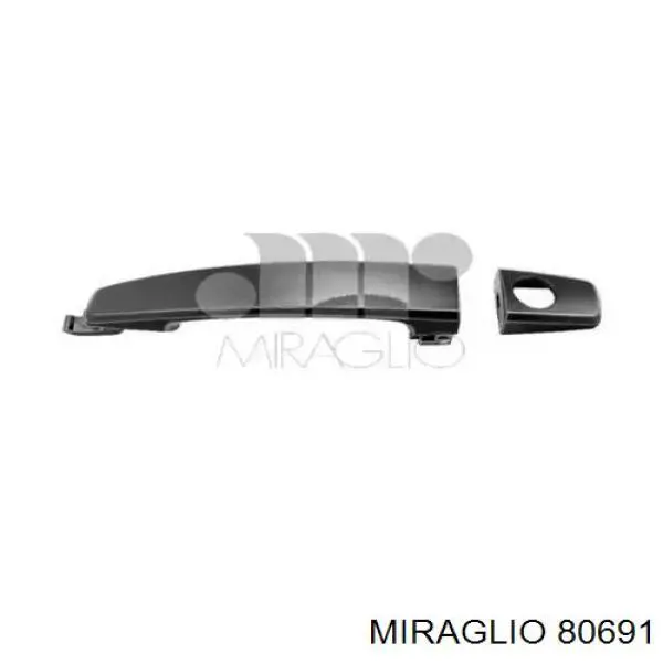 80691 Miraglio Manija exterior izquierda de puerta delantera
