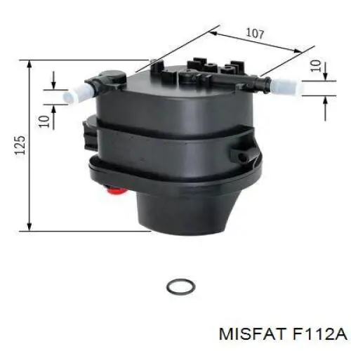 Comprar E148123 Peugeot/Citroen Filtro diesel