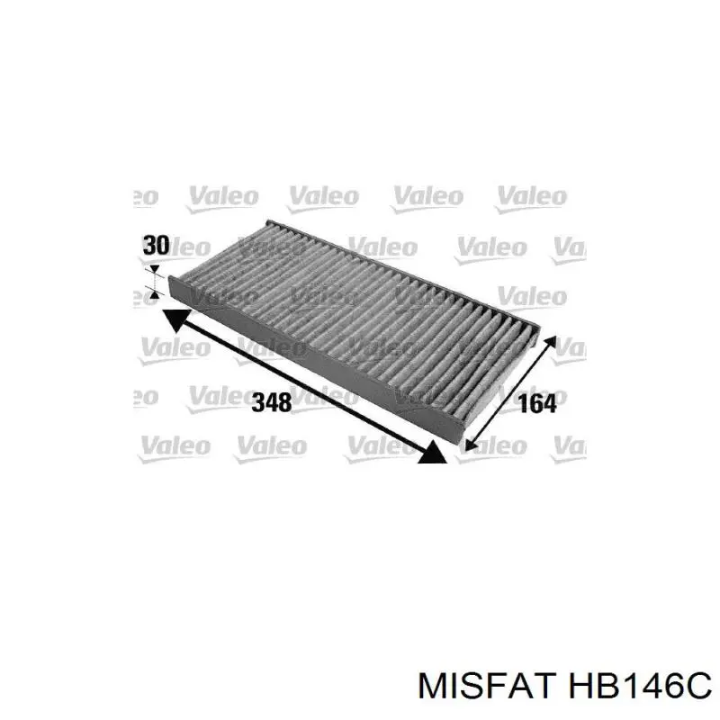 HB146C Misfat filtro habitáculo