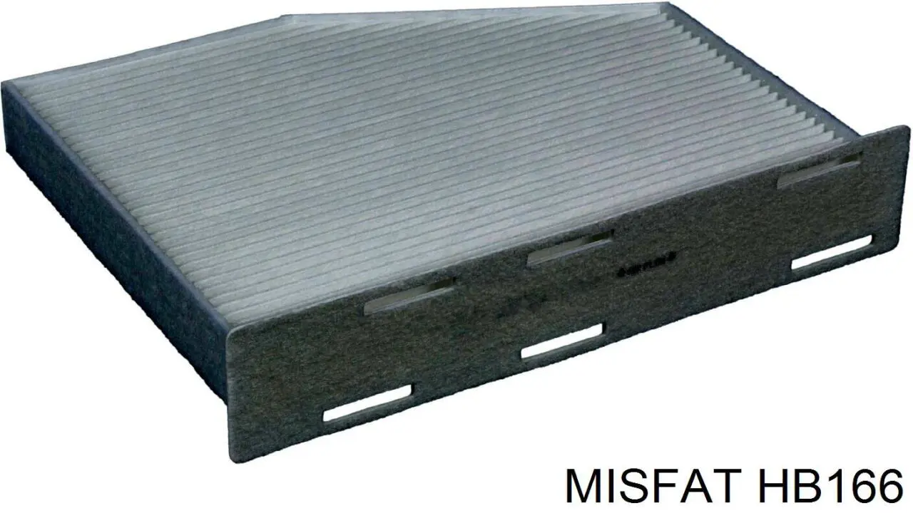 HB166 Misfat filtro habitáculo