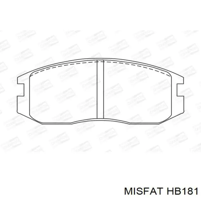 Filtro de habitáculo HB181 Misfat