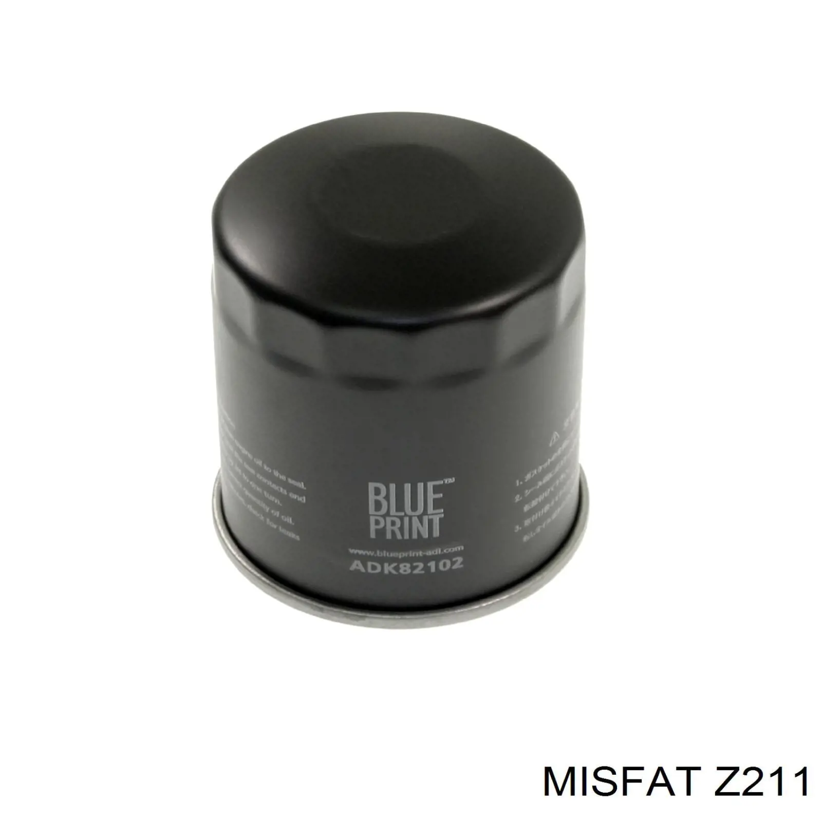 Z211 Misfat filtro de aceite