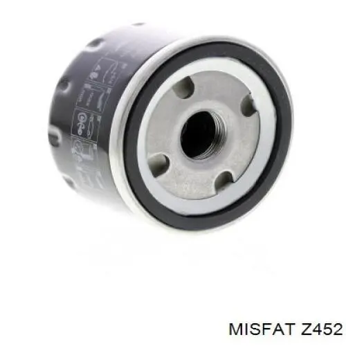 Filtro de aceite Misfat Z452 precio, desde 4,87 EUR