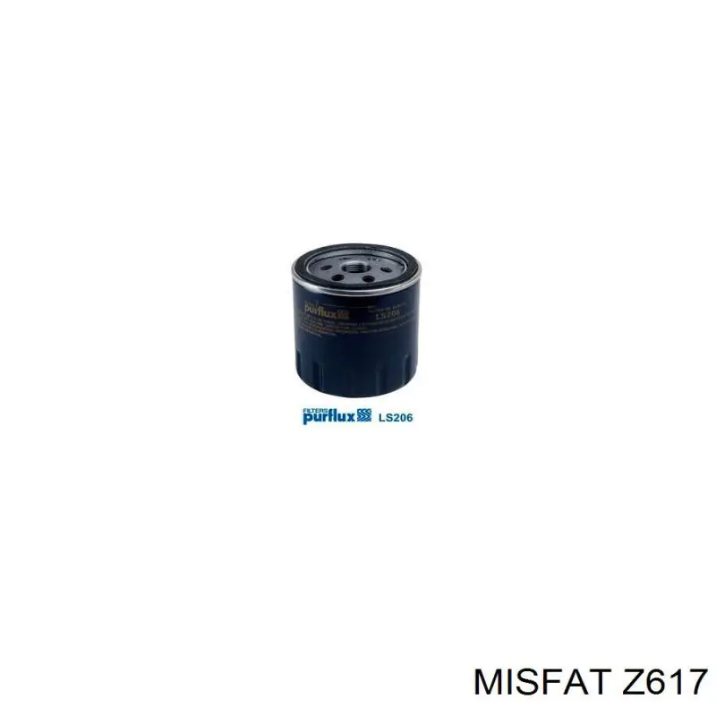 Z617 Misfat filtro de aceite