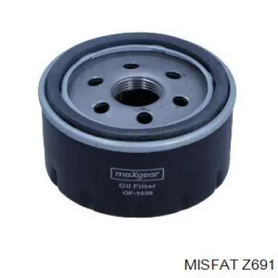 Filtro de aceite Z691 Misfat