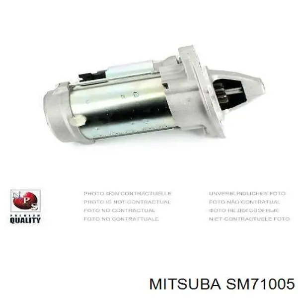 SM71005 Mitsuba motor de arranque