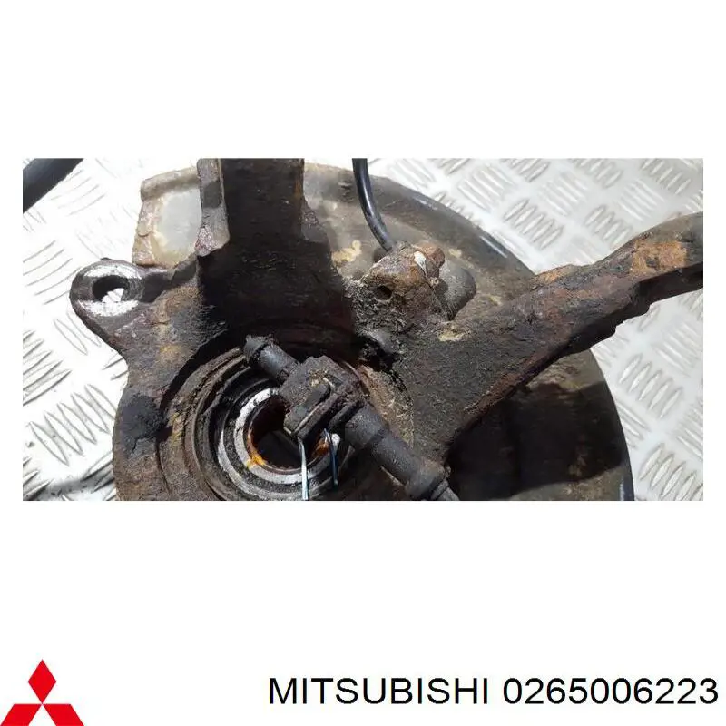 0265006223 Mitsubishi sensor abs delantero derecho