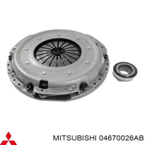 04670026AB Mitsubishi Cojinete embrague