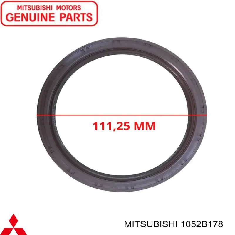 Retén del cigüeñal Mitsubishi 1052B178 precio, desde 9,73 EUR