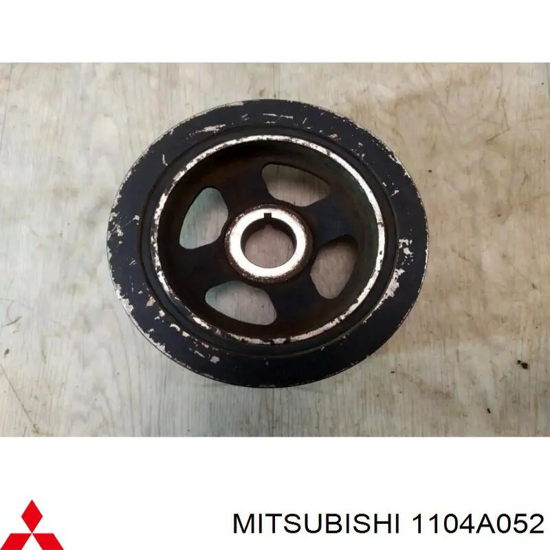 Polea de cigüeñal 1104A052 Mitsubishi