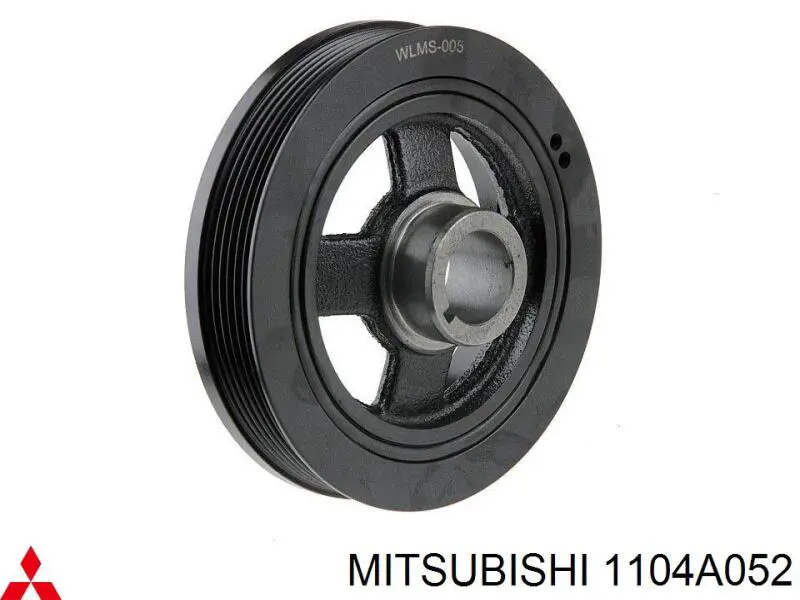 Comprar 1104A052 Mitsubishi La polea del cigüeñal