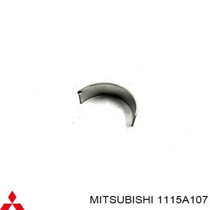 1115A107 Mitsubishi juego de cojinetes de biela, cota de reparación +0,50 mm