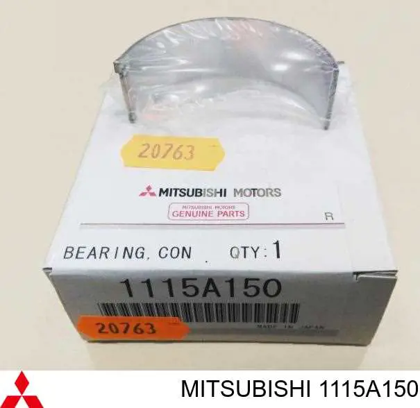 1115A150 Mitsubishi juego de cojinetes de biela, cota de reparación +0,50 mm