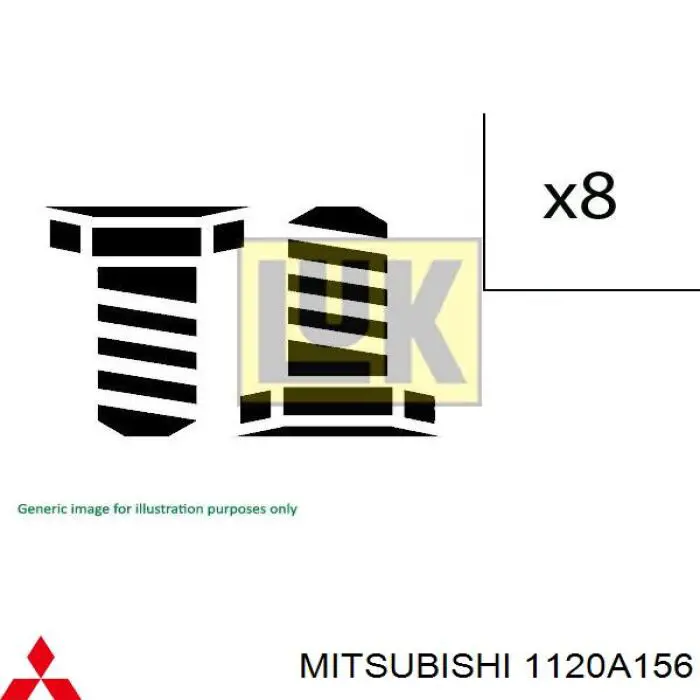 Perno de volante de inercia Mitsubishi 1120A156 precio, desde 41,11 EUR