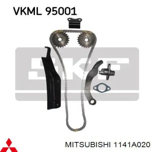 Guía de cadena de distribución para Mitsubishi Pajero IV SHORT V80
