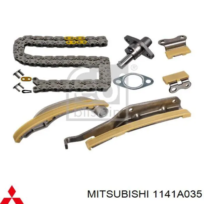 Tensor, cadena de distribución para Mitsubishi Pajero (V80)