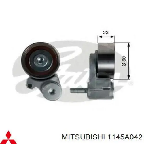 Tensor de la correa de distribución Mitsubishi 1145A042 precio, desde 33,07 EUR