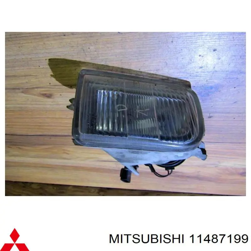 Luz antiniebla izquierda para Mitsubishi Galant (EA)