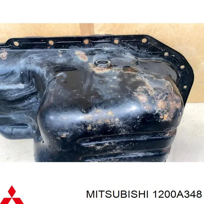 Cárter de aceite del motor para Mitsubishi Pajero (V80)