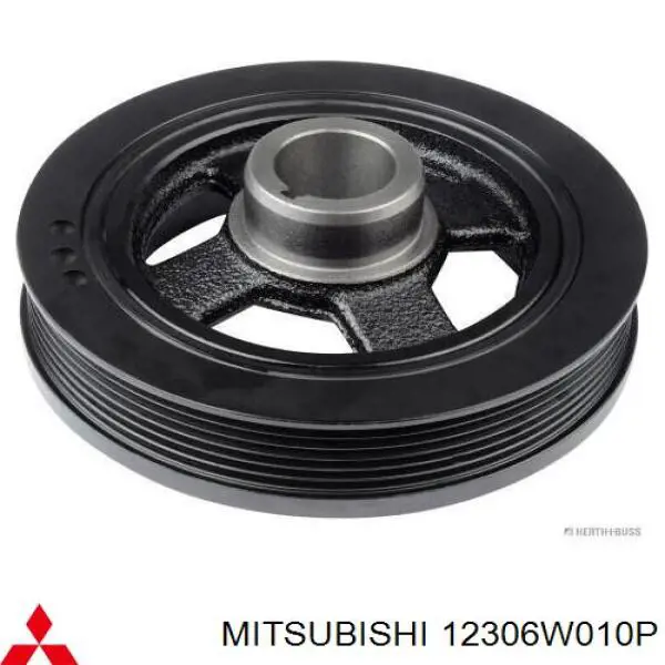 Polea del cigüeñal Mitsubishi 12306W010P precio, desde 55,68 EUR