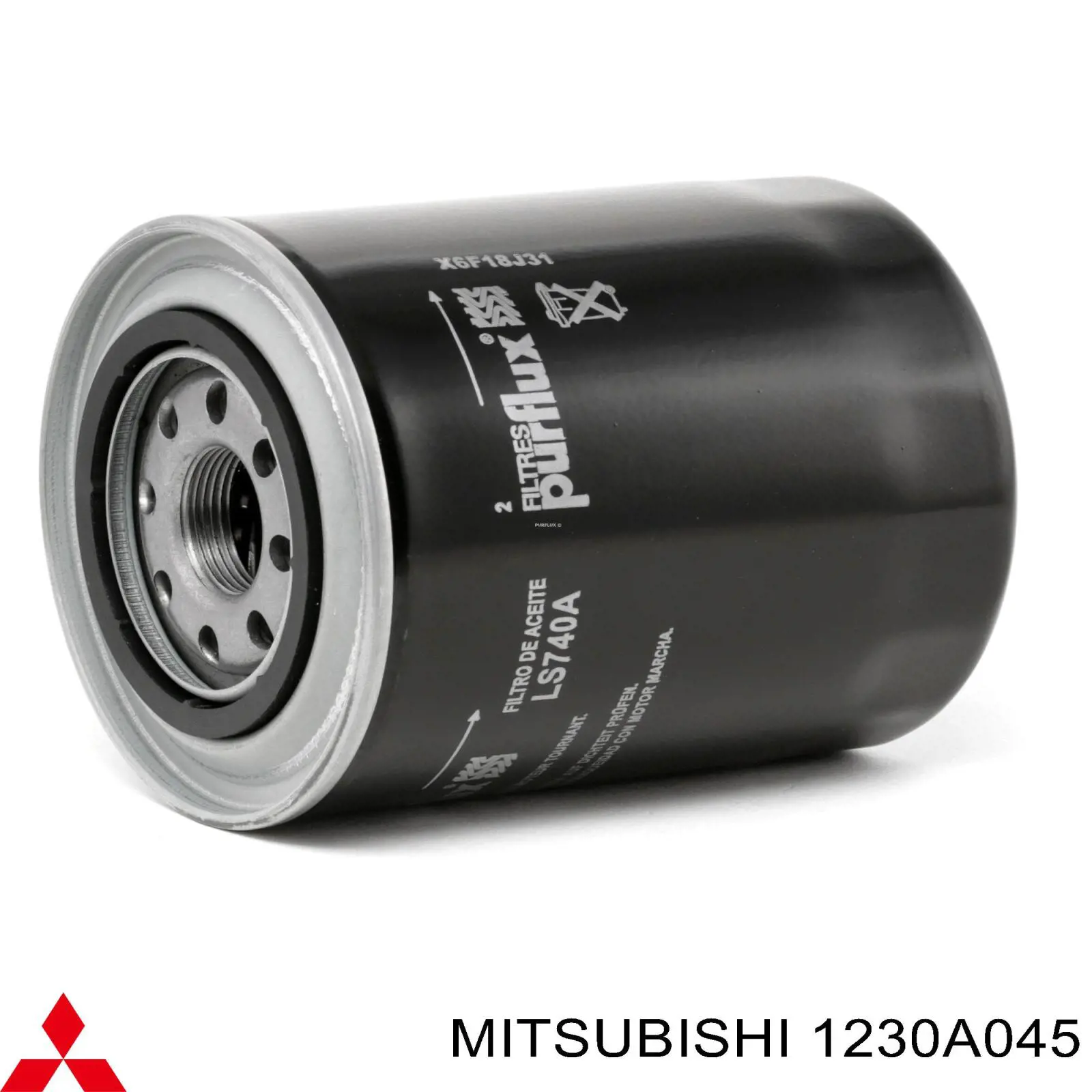 Filtro de aceite motor Mitsubishi 1230A045