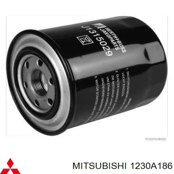 Comprar 1230A186 Mitsubishi Filtros de aceite